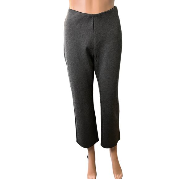 Soft Surroundings Knit Leggings PM Ankle Length Soft Comfortable Straight Leg - Picture 1 of 6